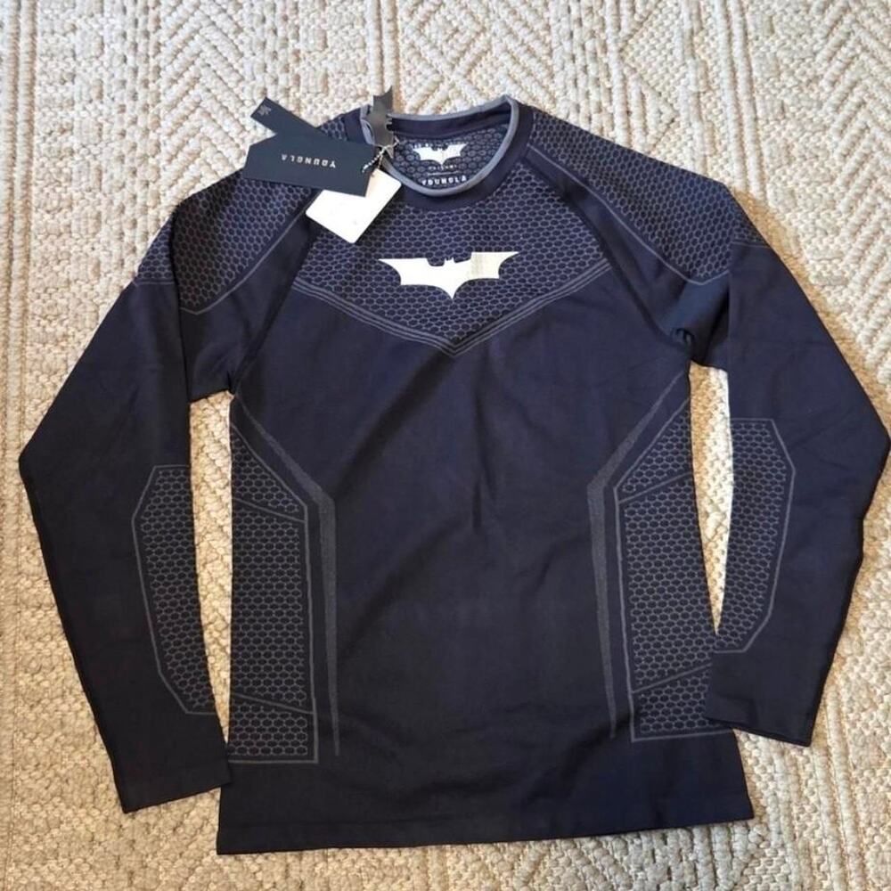 YoungLA x Batman Dark Knight Long Sleeve Shirt Size Large NWT